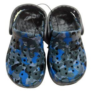 Joybees Kids Active Clog Sandals Toddlers Baby Water Shoes Blue Camo US 4/5